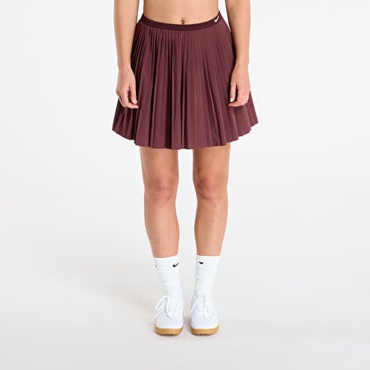 Fuste Nike Sportswear Women's Pleated Skirt Burgundy Crush/ Sail