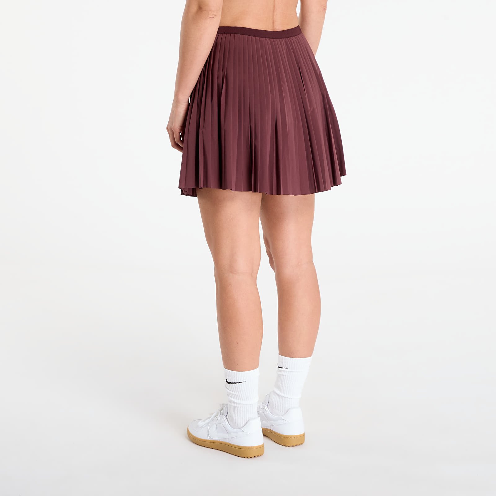 Ženska krila Nike Sportswear Women's Pleated Skirt Burgundy Crush/ Sail