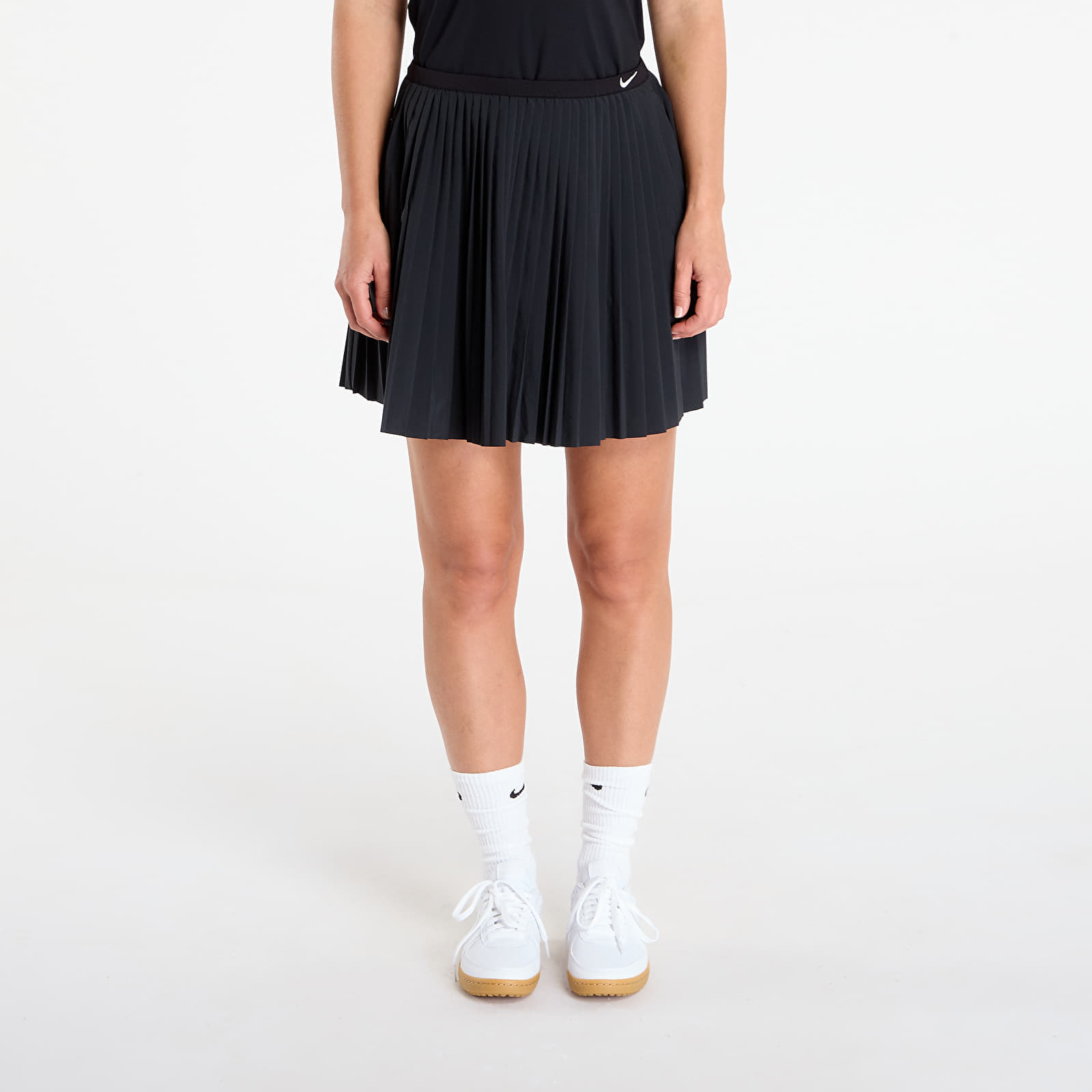 Fustă Nike Sportswear Womens Pleated Skirt Black/ Sail XS