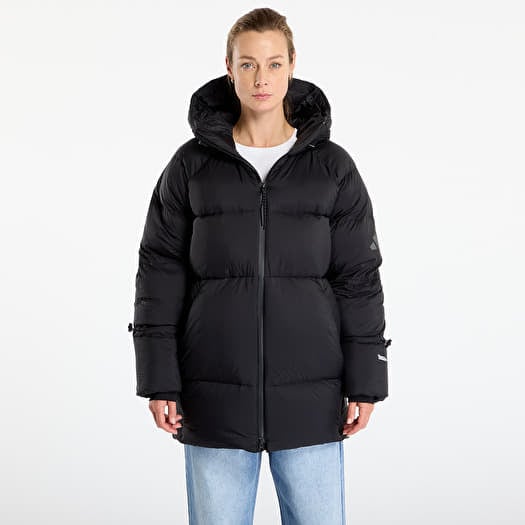 Bunda adidas MYSHELTER Climawarm Down Parka Black/ Collegiate Green