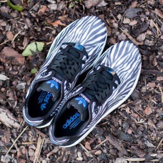 Adidas zx flux on sale zebra