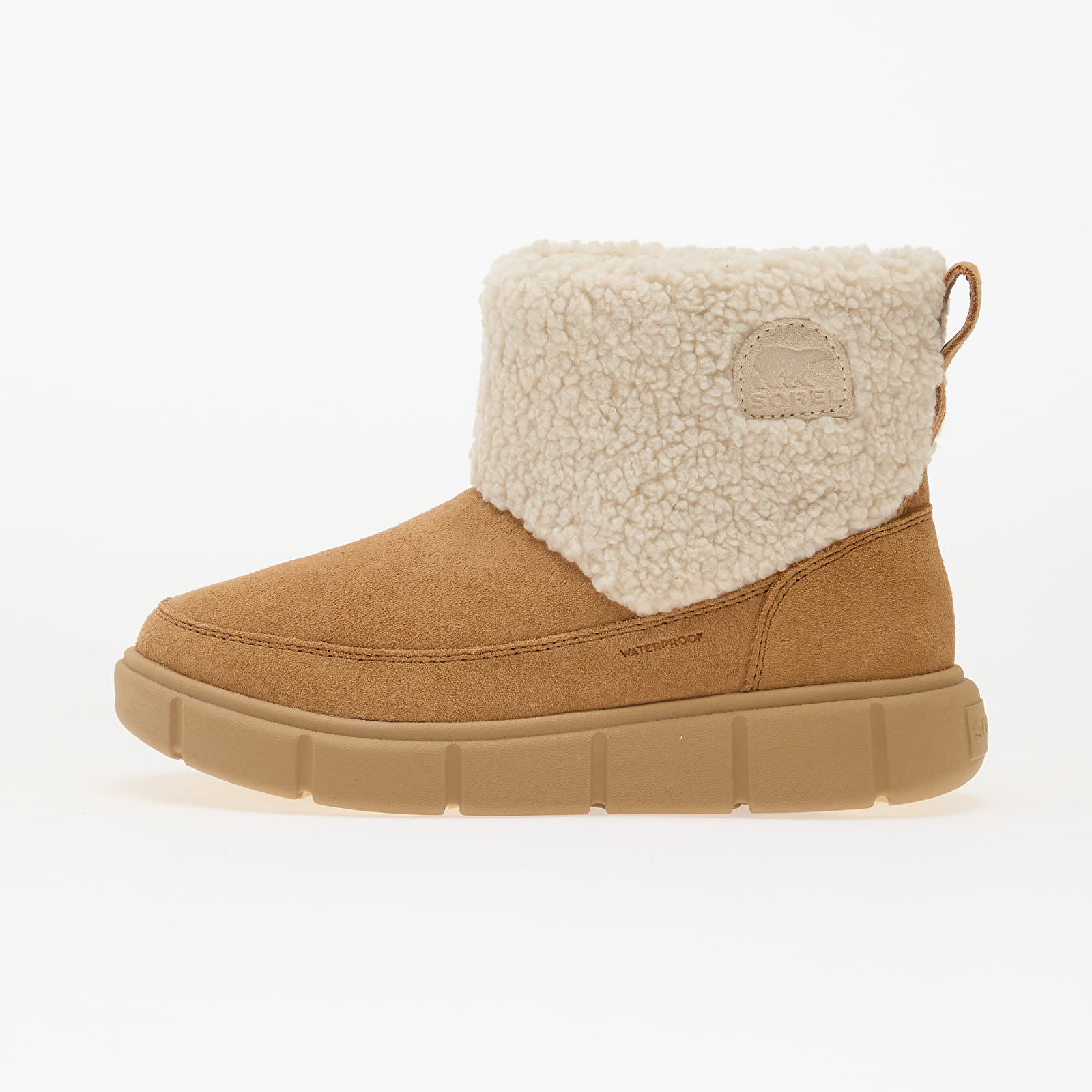 Sieviešu apavi Columbia Sorel Explorer™ Iii Slip-On Cozy Wp Tawny Buff/ Sea Salt