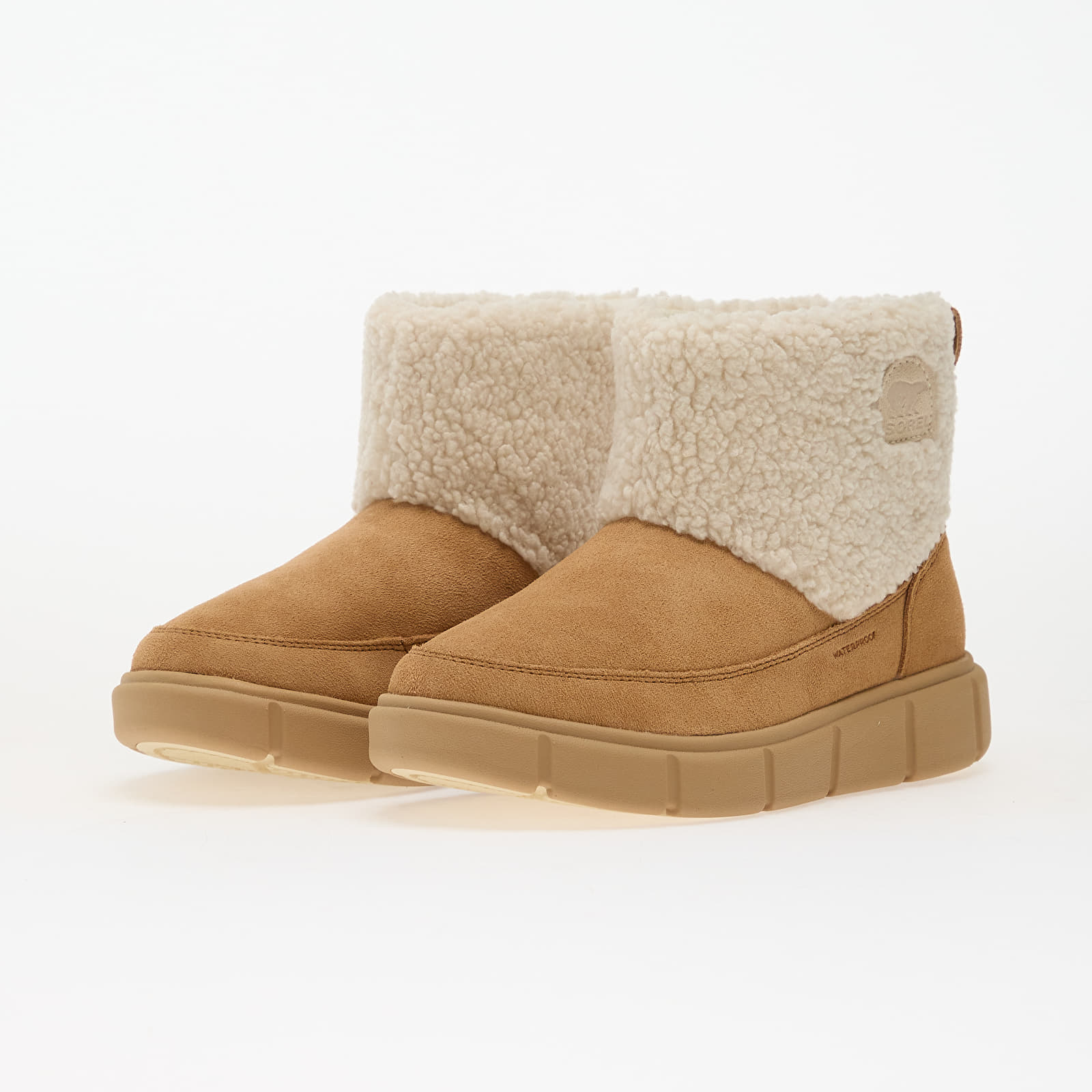 Sieviešu apavi Columbia Sorel Explorer™ Iii Slip-On Cozy Wp Tawny Buff/ Sea Salt