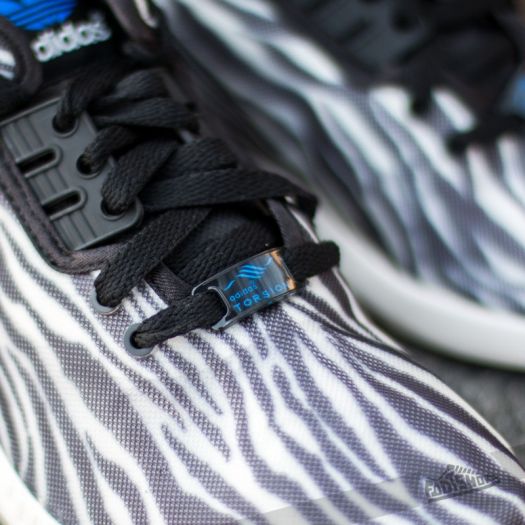 Adidas zx flux grey/core black/vintage white store