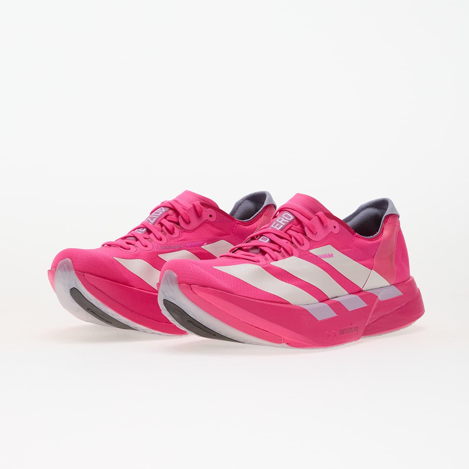 Naisten kengät adidas Adizero Adios Pro 4 W Shock Pink/ Zero Met./ Aurora Plum