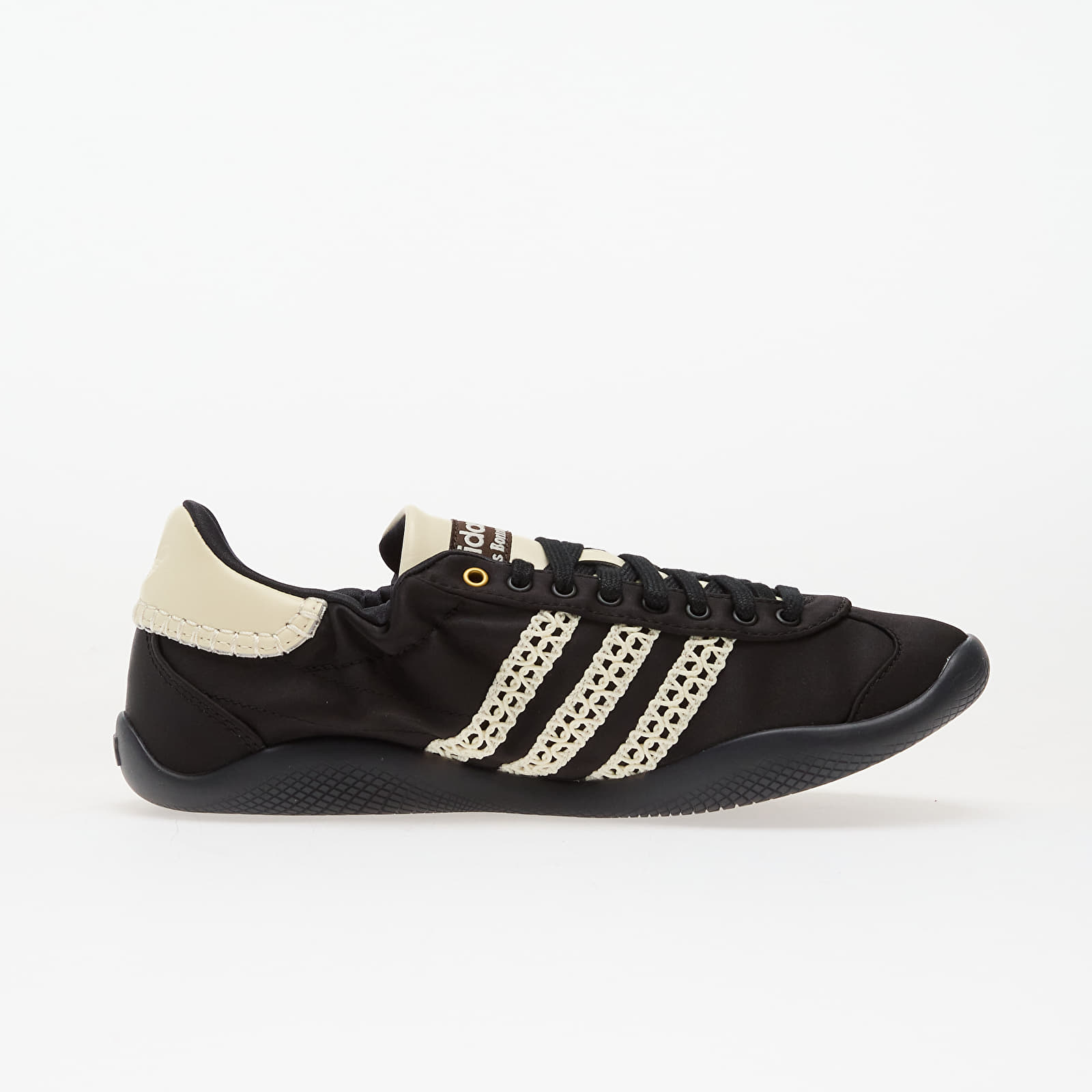 Herren Sneaker und Schuhe adidas x Wales Bonner Karintha Lo Satin Core Black/ Dark Brown/ Crew White