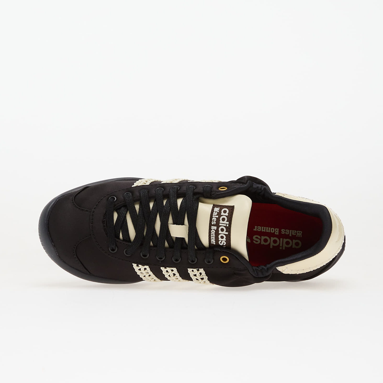 Herren Sneaker und Schuhe adidas x Wales Bonner Karintha Lo Satin Core Black/ Dark Brown/ Crew White