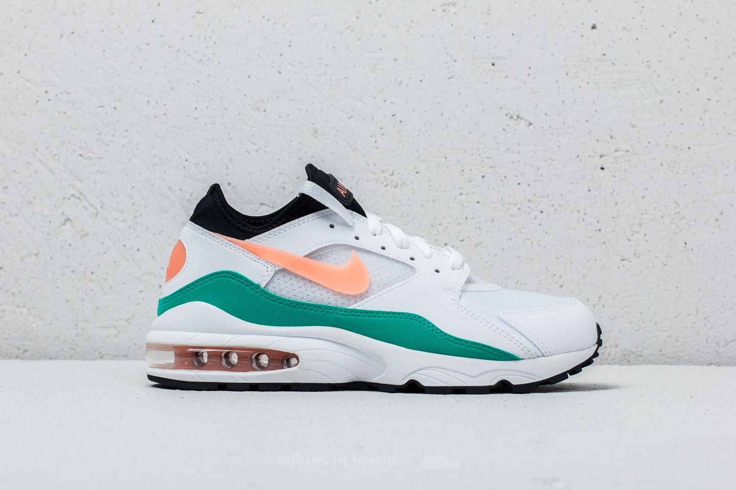 Vyriška avalynė Nike Air Max 93 White/ Crimson Bliss