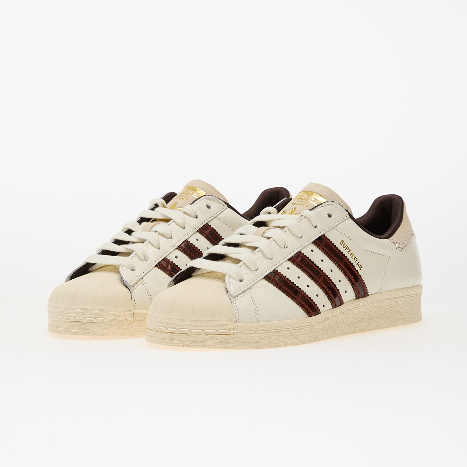 Herren Sneaker und Schuhe adidas x Wales Bonner Superstar Wonder White/ Fox Brown/ Wonder White