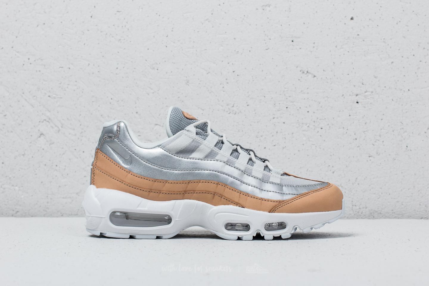 Damesschoenen Nike Air Max 95 SE Premium Pure Platinum/ Metallic Silver