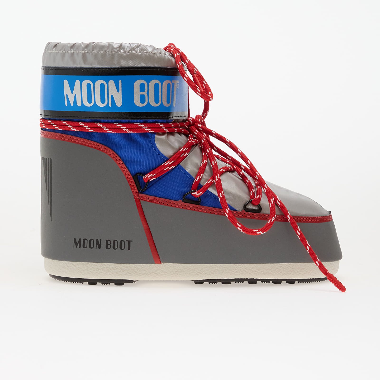 Vīriešu apavi Moon Boot Icon Low Space Racing Silver/ Blue/ Red