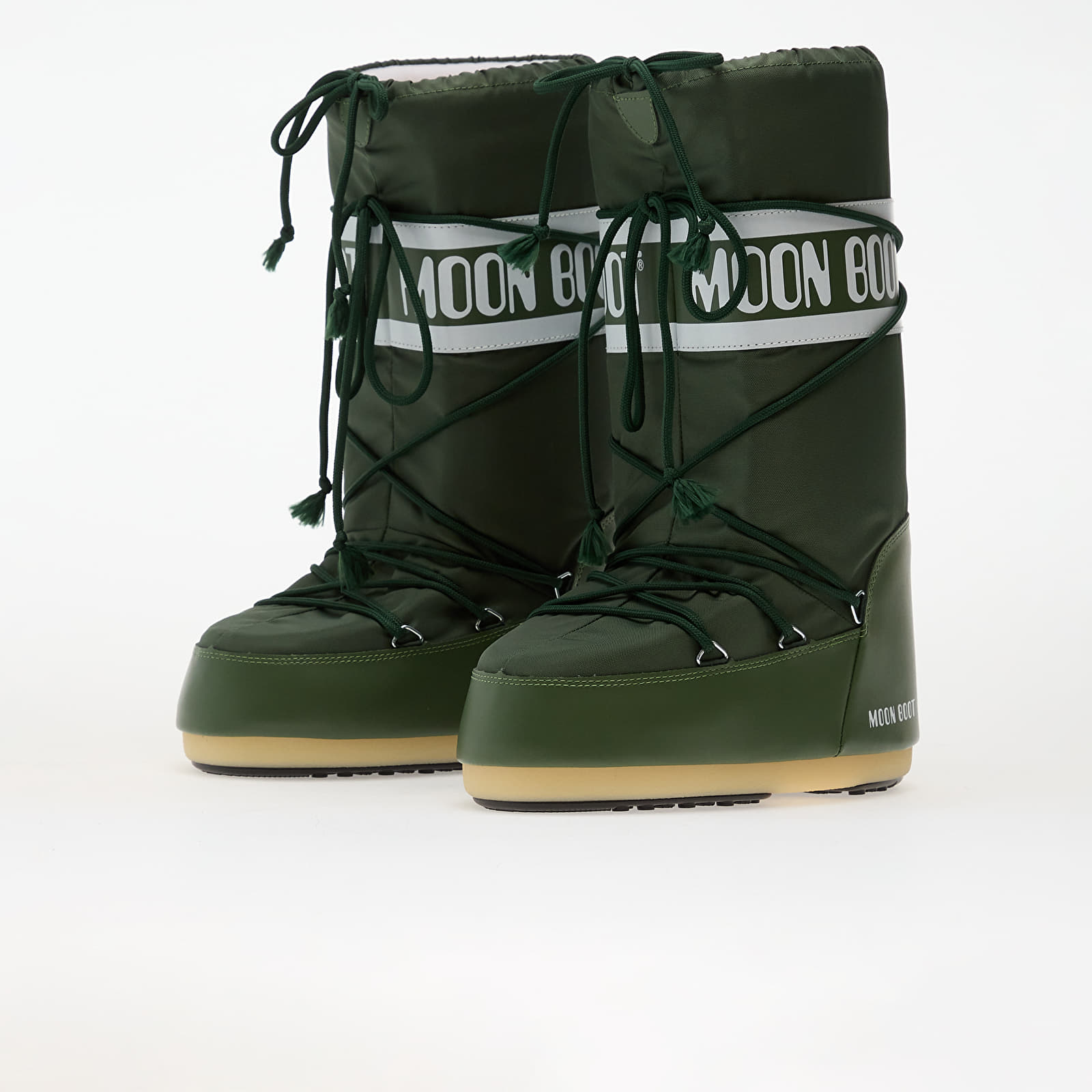 Мъжки кецове и обувки Moon Boot Icon Nylon Forest Green