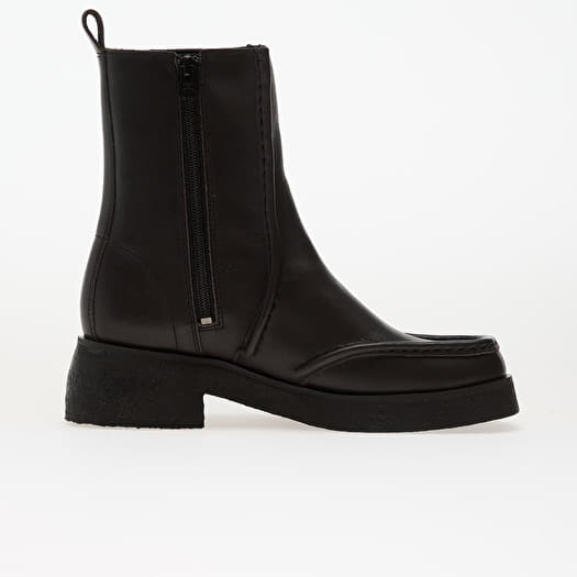 Women's shoes Clarks Originals Effery Zip Black Leather (261831934