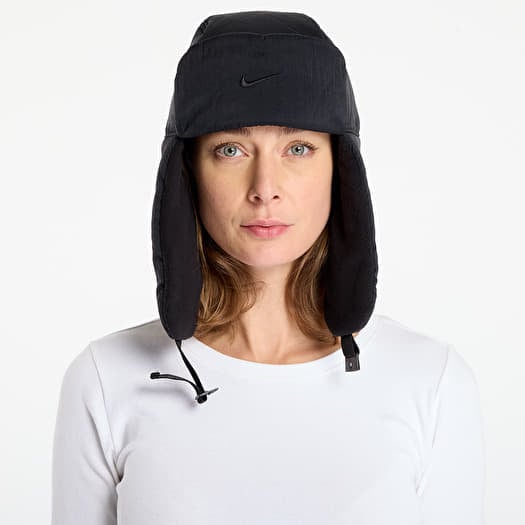 Καπέλο Nike Fly Unstructured Puffer Trapper Cap Black/ Black/ Sanddrift