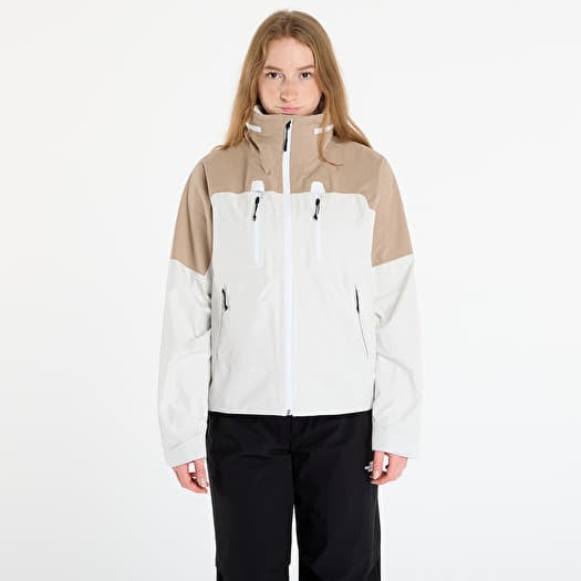 The North Face W Hke Devils Thumb Gtx Jacket White Dune/ Mushroom Gre