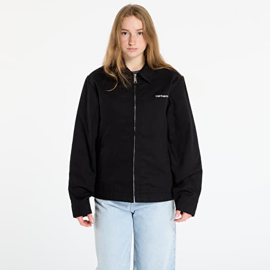 Jakke Carhartt WIP Module Script Jacket UNISEX Black/ White Rigid