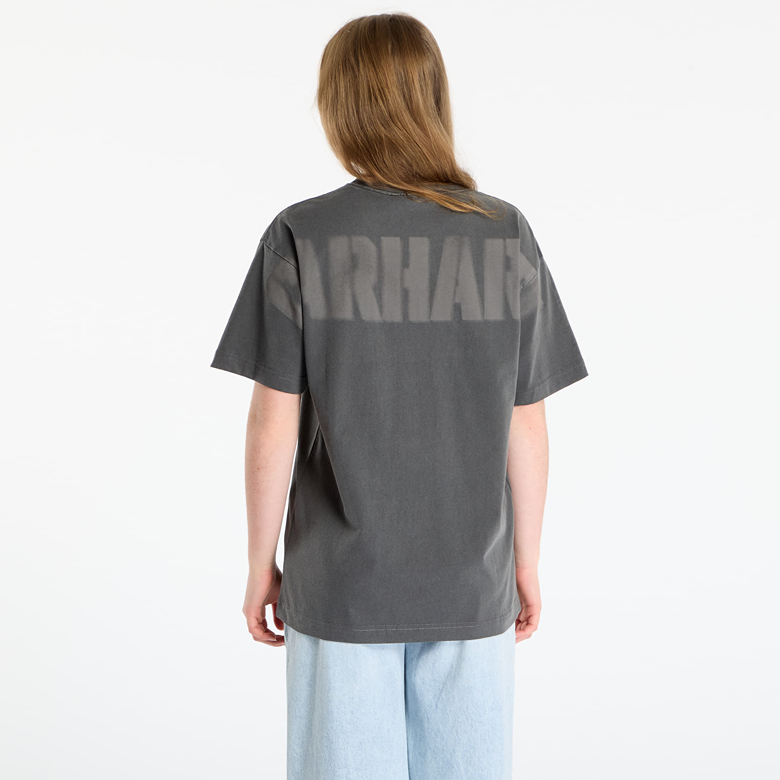 Tričká Carhartt WIP S/S RGGD T-Shirt UNISEX Black Garment Dyed