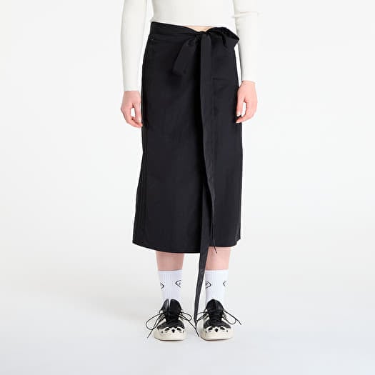 adidas Off-Placed 3-Stripes Maxi Skirt Black