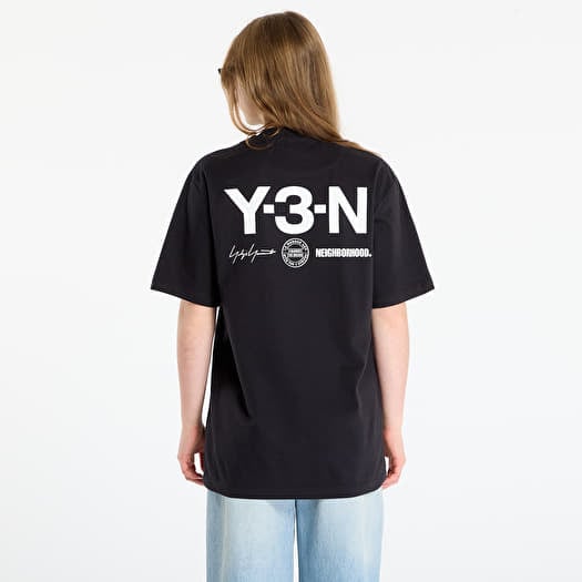Men's T-shirts Y-3 x Neighborhood Graphic Tee UNISEX Black (KC8823