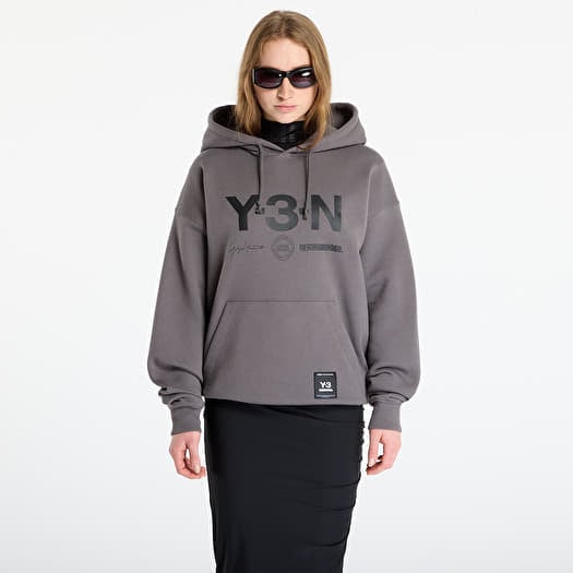 Mikina Y-3 x Neighborhood Graphic Hoodie UNISEX Granite