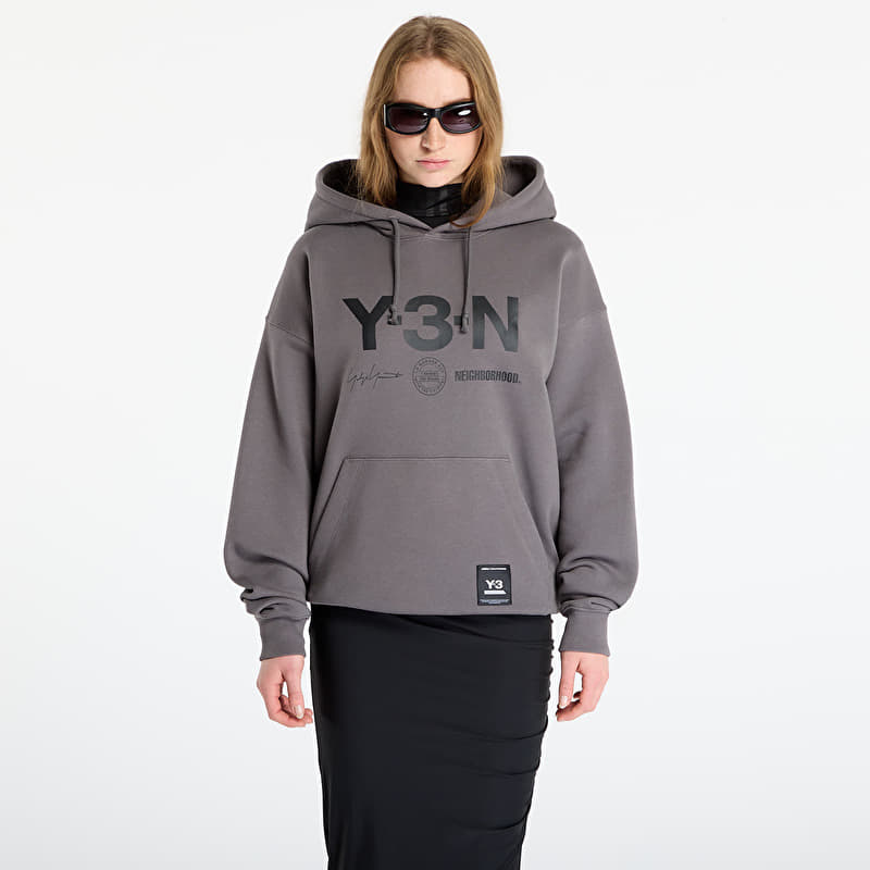 Y-3 x Neighborhood Graphic Hoodie UNISEX Granite | Footshop