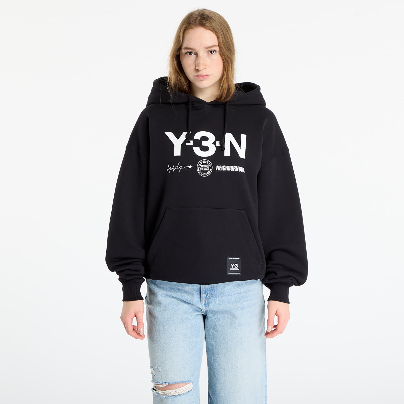 Sweatshirt Y-3 x Neighborhood Graphic Hoodie UNISEX Black L