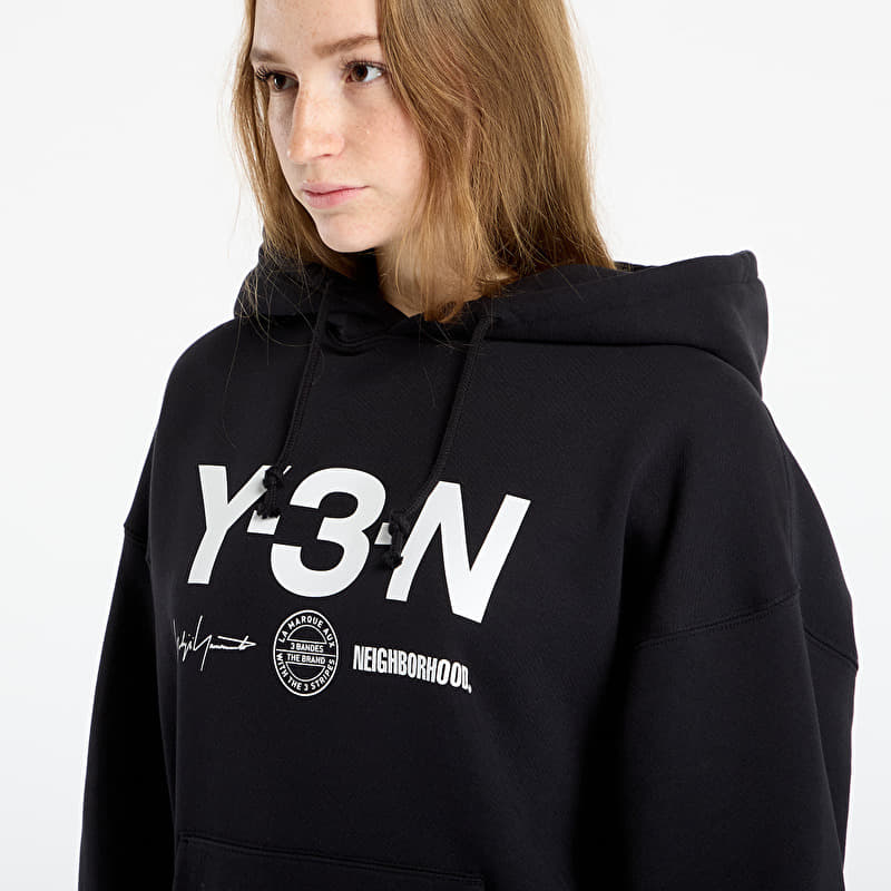 Y-3 x Neighborhood Graphic Hoodie UNISEX Black | Footshop