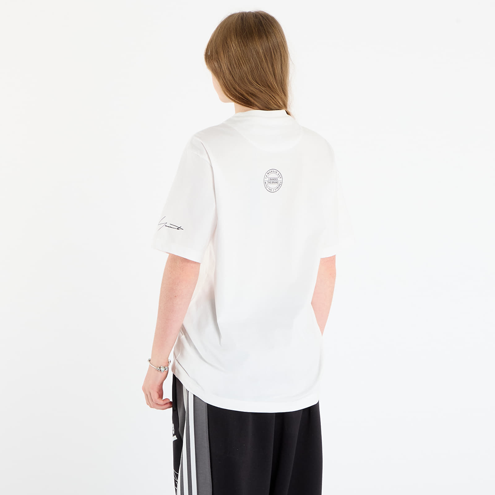 Vīriešu T-krekli Y-3 x Neighborhood Logo Tee UNISEX Core White