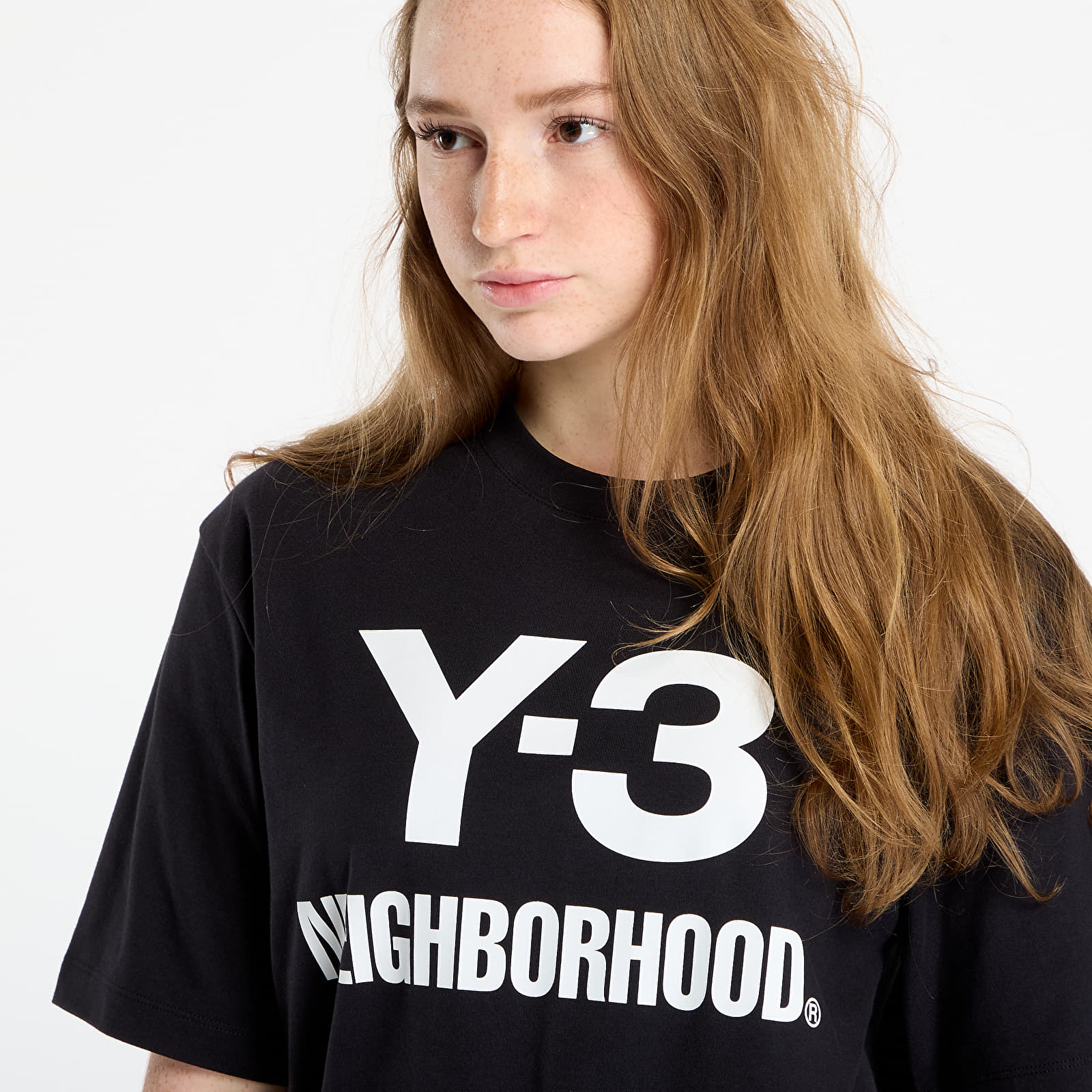 Vīriešu T-krekli Y-3 x Neighborhood Logo Tee UNISEX Black