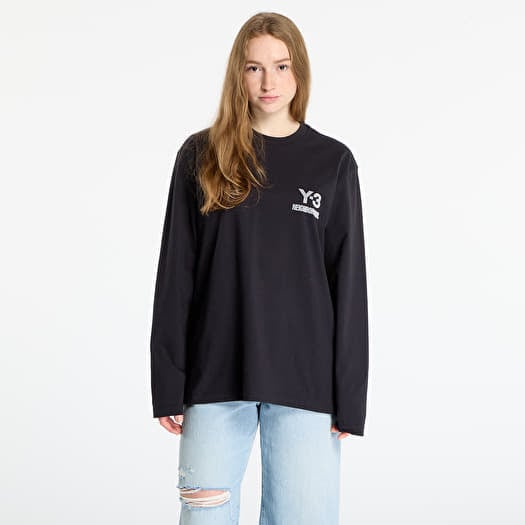 Majica Y-3 x Neighborhood Logo Long Sleeve Tee UNISEX Black