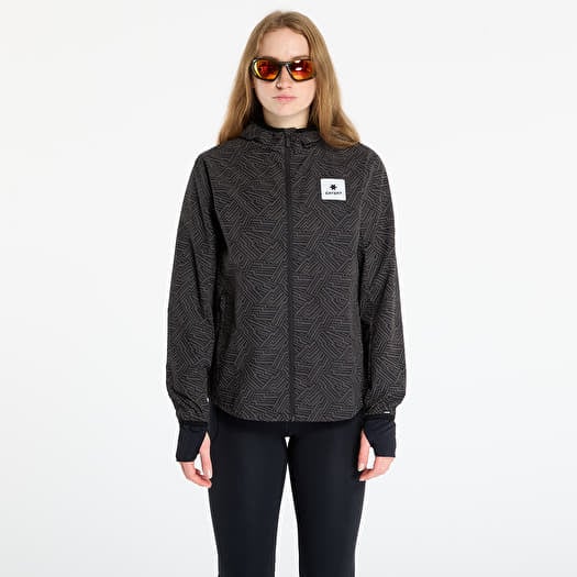 Jaka SAYSKY W Reflective Blaze Jacket Black Aop