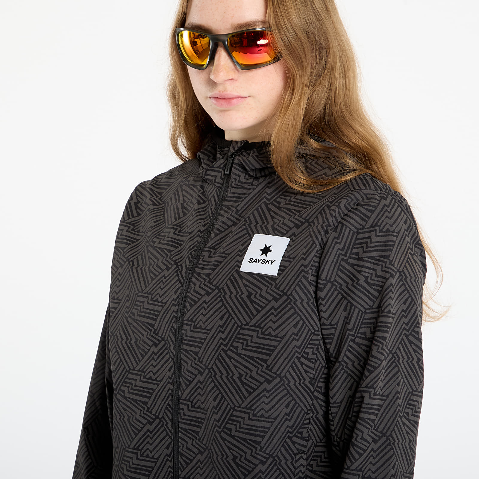 Jakker til kvinder SAYSKY W Reflective Blaze Jacket Black Aop