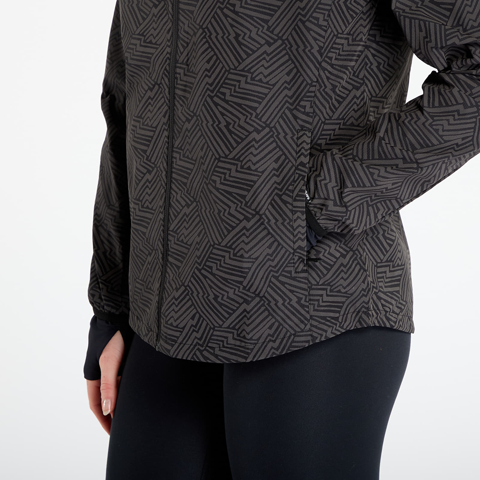 Jakker til kvinder SAYSKY W Reflective Blaze Jacket Black Aop