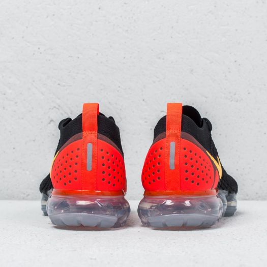 Men s shoes Nike Air Vapormax Flyknit 2 Black Laser Orange Footshop