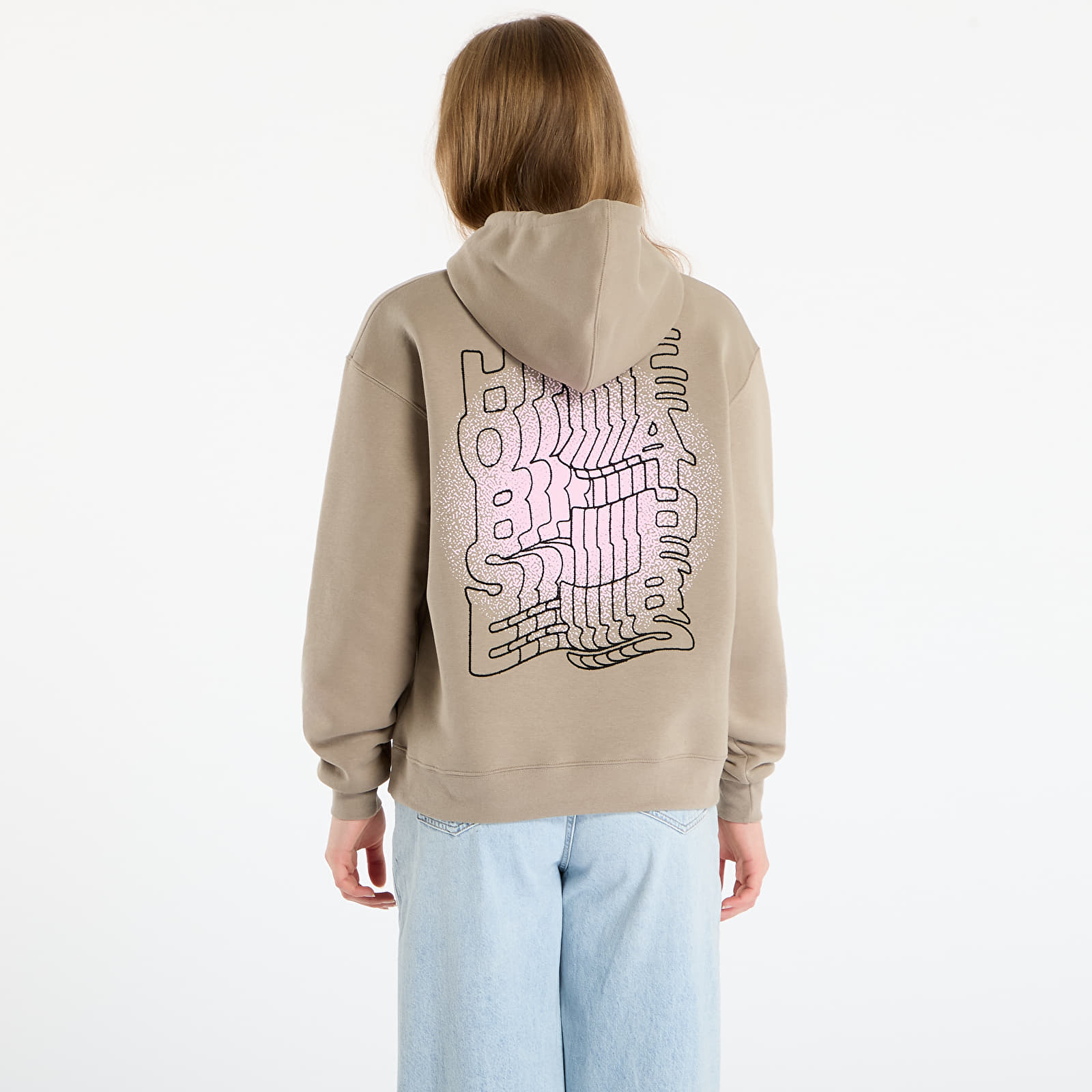 Moteriški džemperiai su gobtuvais Horsefeathers Zave Sweatshirt Taupe