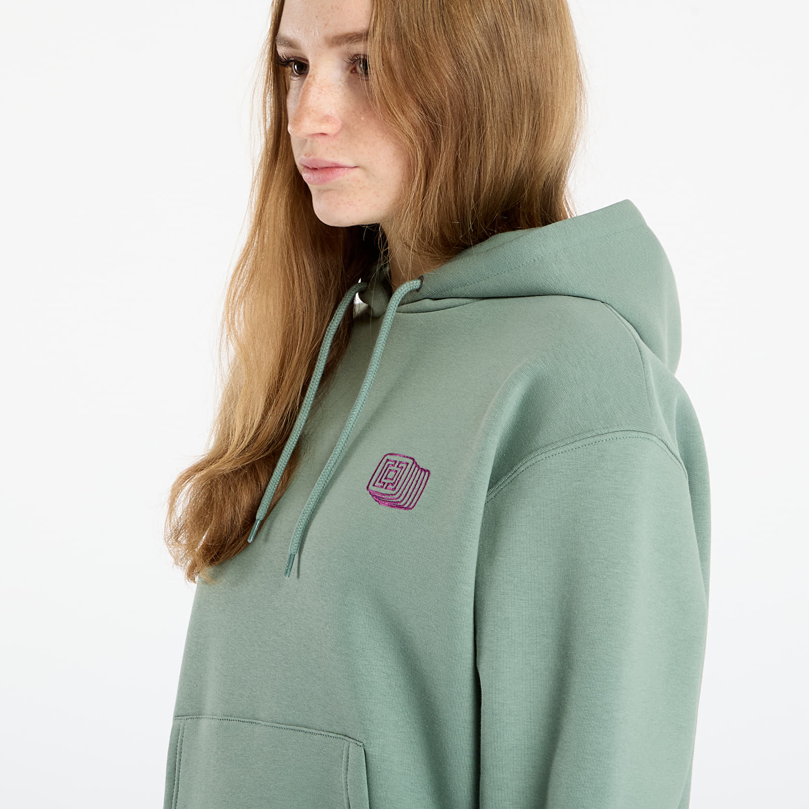 Dámske mikiny Horsefeathers Zave Sweatshirt Iceberg Green
