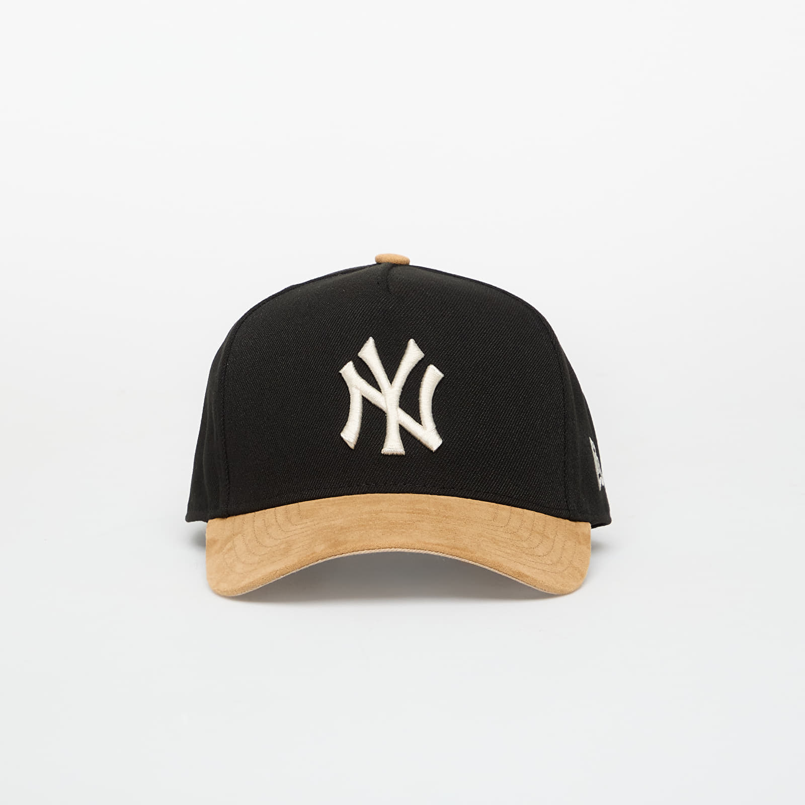 Шапка New Era 9FORTY Aframe MLB Suede Visor New York Yankees Black/ Camel Universal