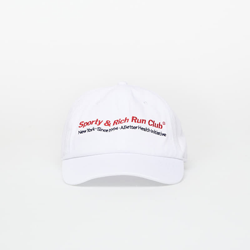 Kšiltovka Sporty & Rich Run Club Hat White