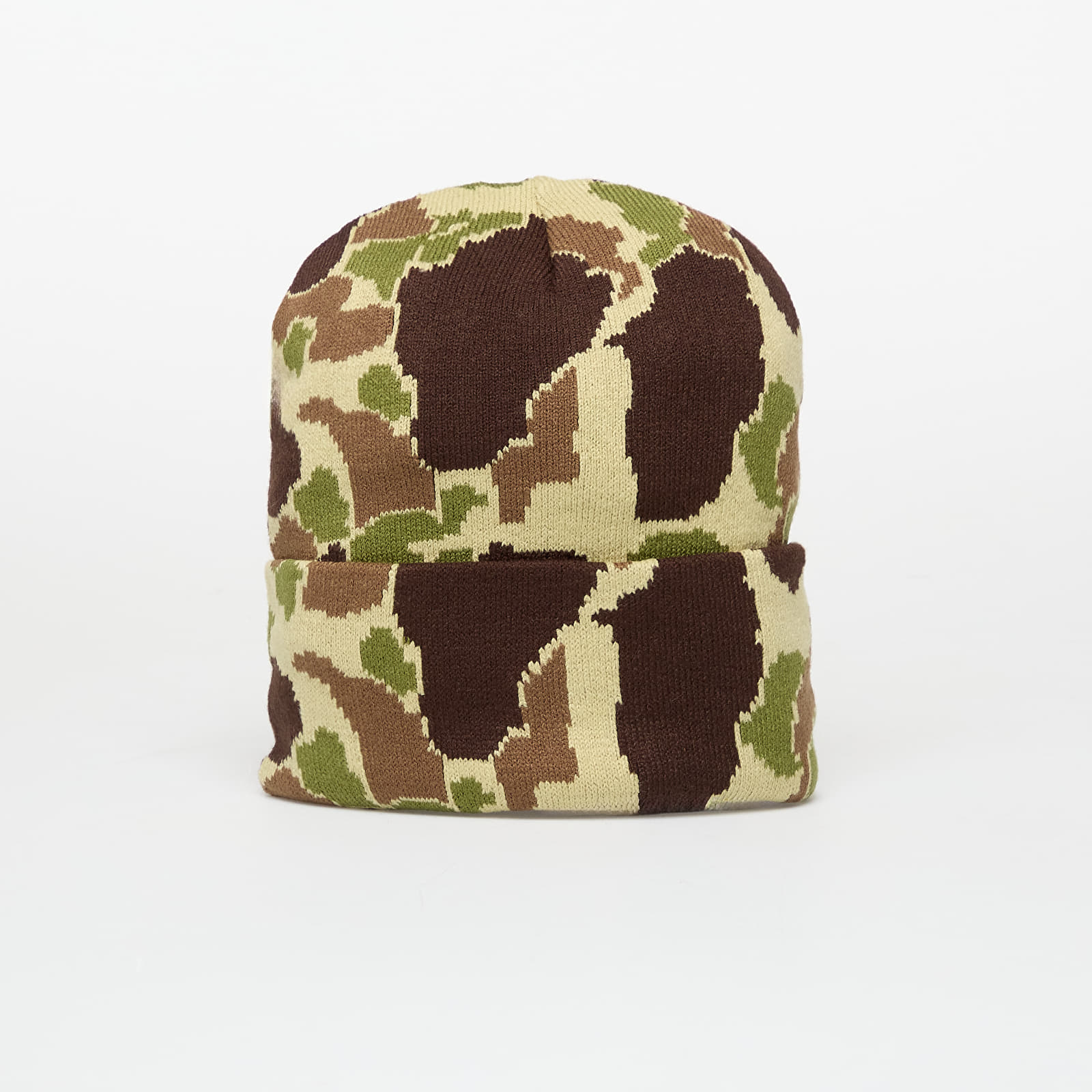 Hats Carhartt WIP Camo Duck Beanie Camo Duck Jacquard/ Green