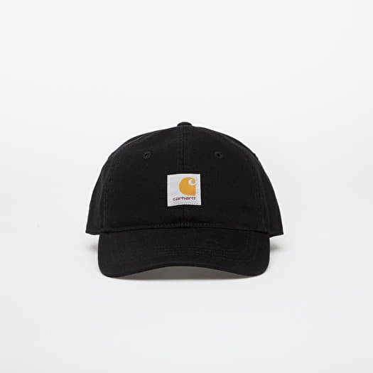 Carhartt WIP Selby Canvas Cap Black Stone Washed