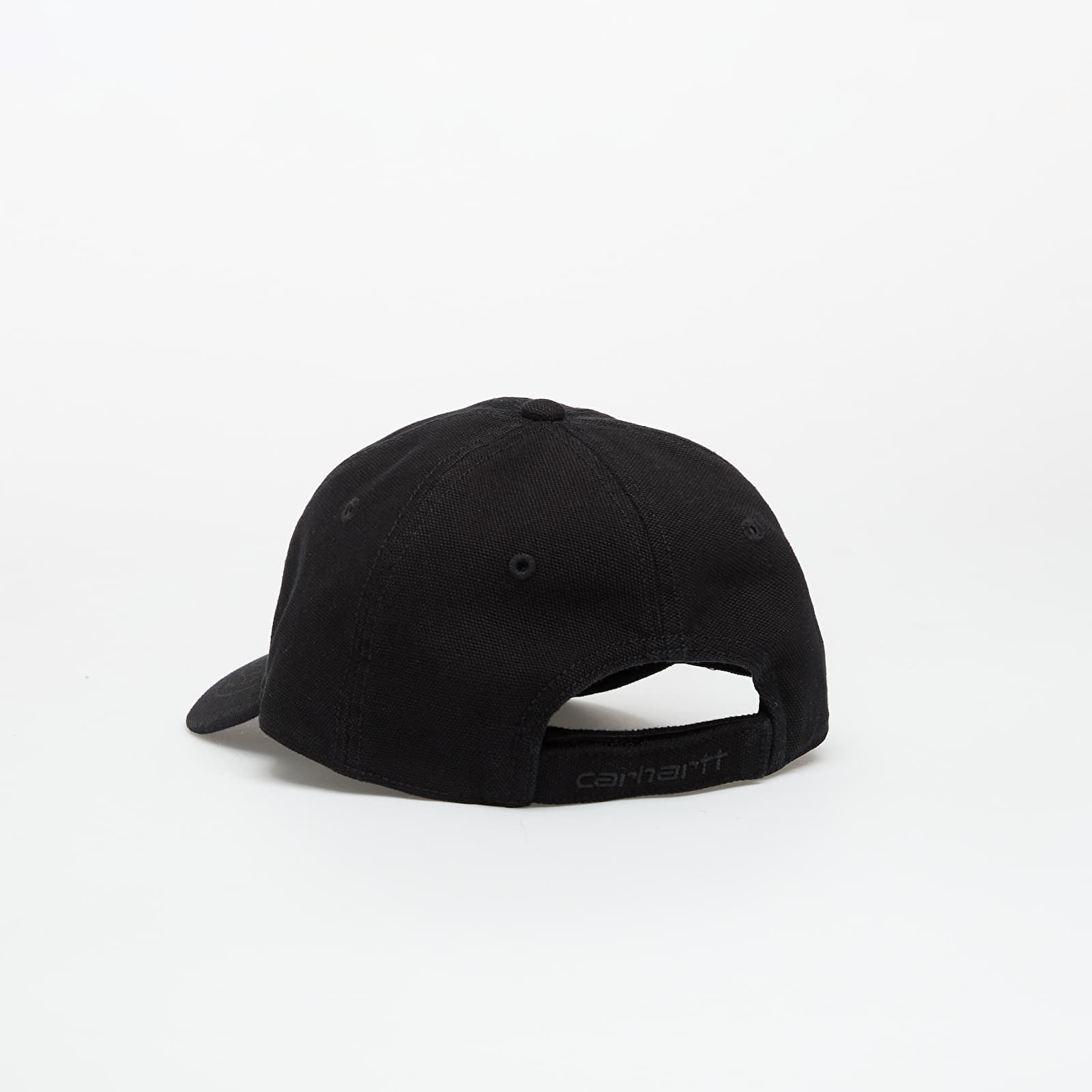 Caps Carhartt WIP Selby Canvas Cap Black Stone Washed