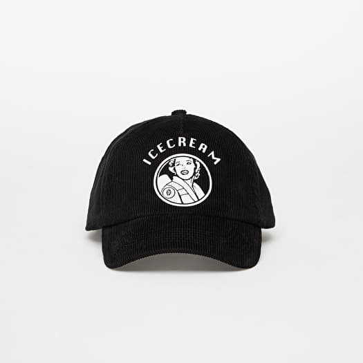 Cap Billionaire Boys Club Icecream Waitress Corduroy Trucker Cap Black