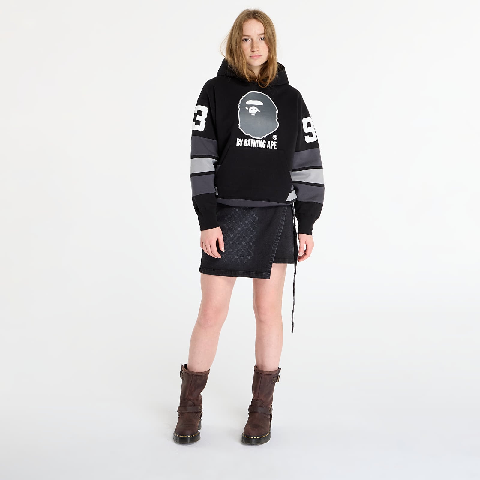 Hoodies für Männer A BATHING APE Bape Pullover Hoodie UNISEX Black