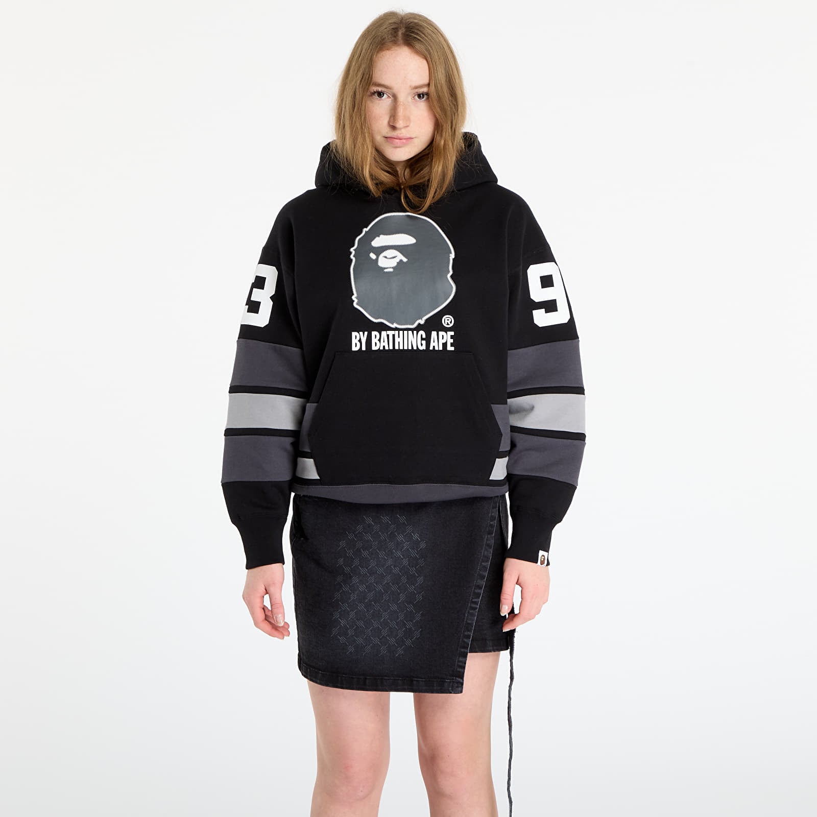 Hoodies für Männer A BATHING APE Bape Pullover Hoodie UNISEX Black