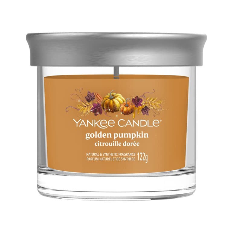 Citi aksesuāri Yankee Candle Signature Tumbler Small Golden Pumpkin