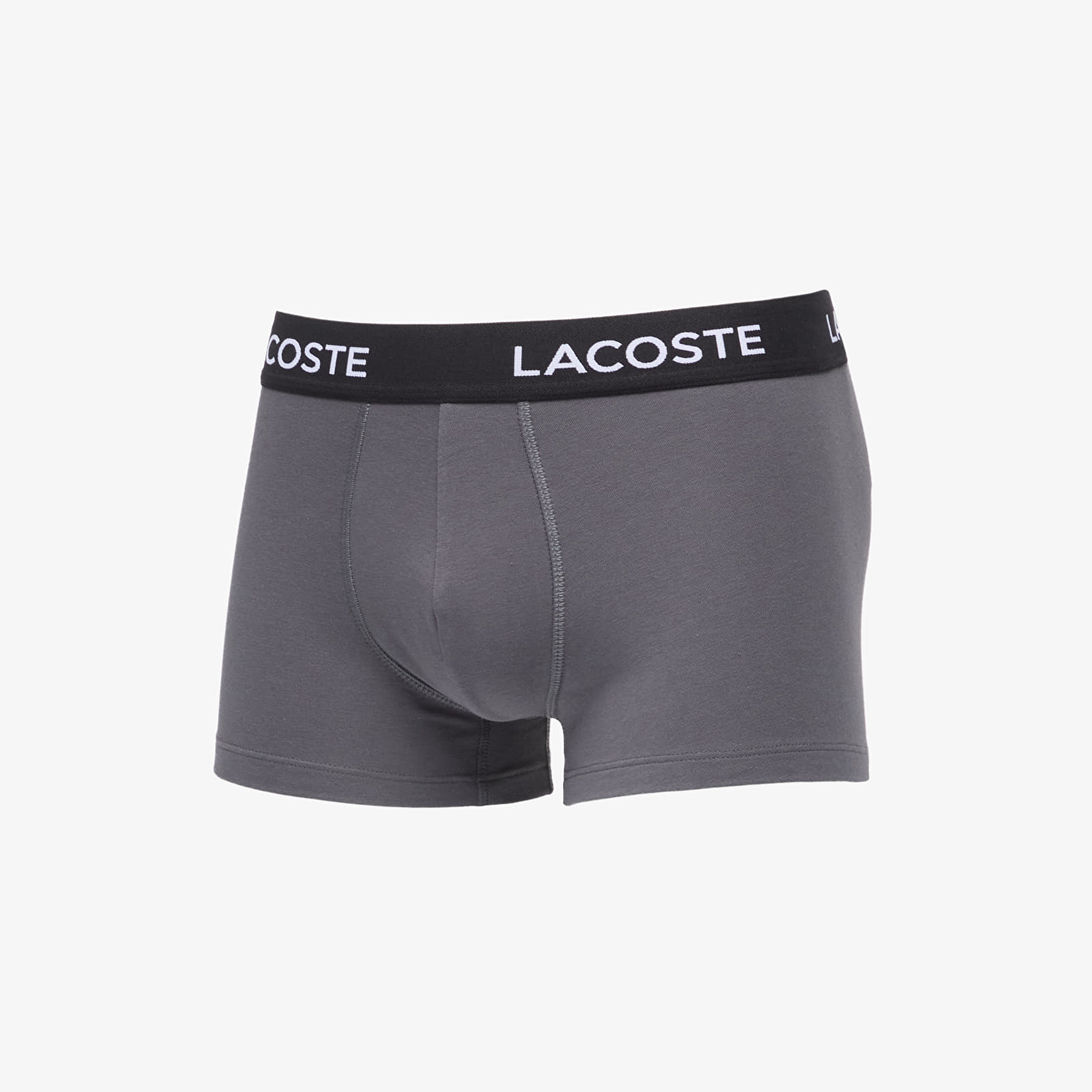 Men's underwear LACOSTE Trunks Underwear 7-Pack Black/ White-Font