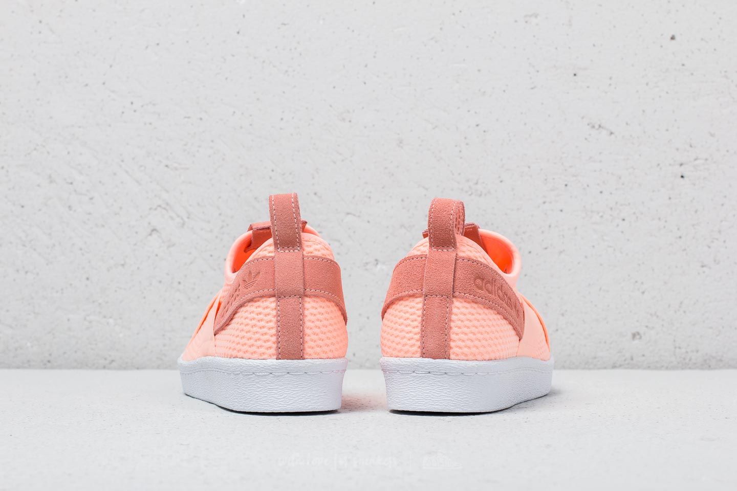 Original superstar slip on rose on sale