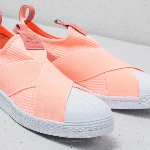 Superstar slip on femme on sale orange