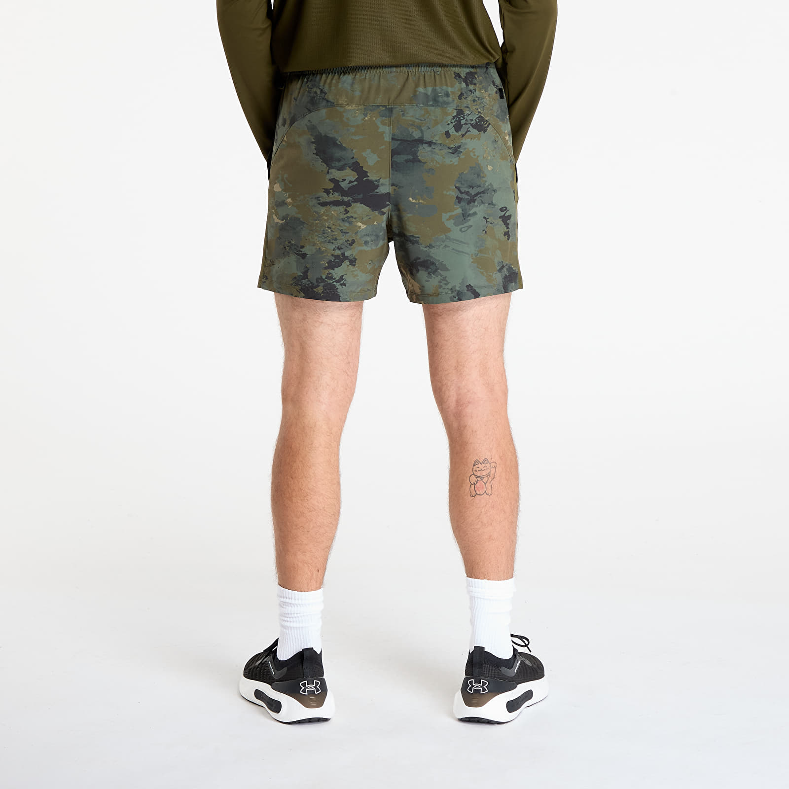 Men's shorts Under Armour Project Rock Ultimate Short Green Camo