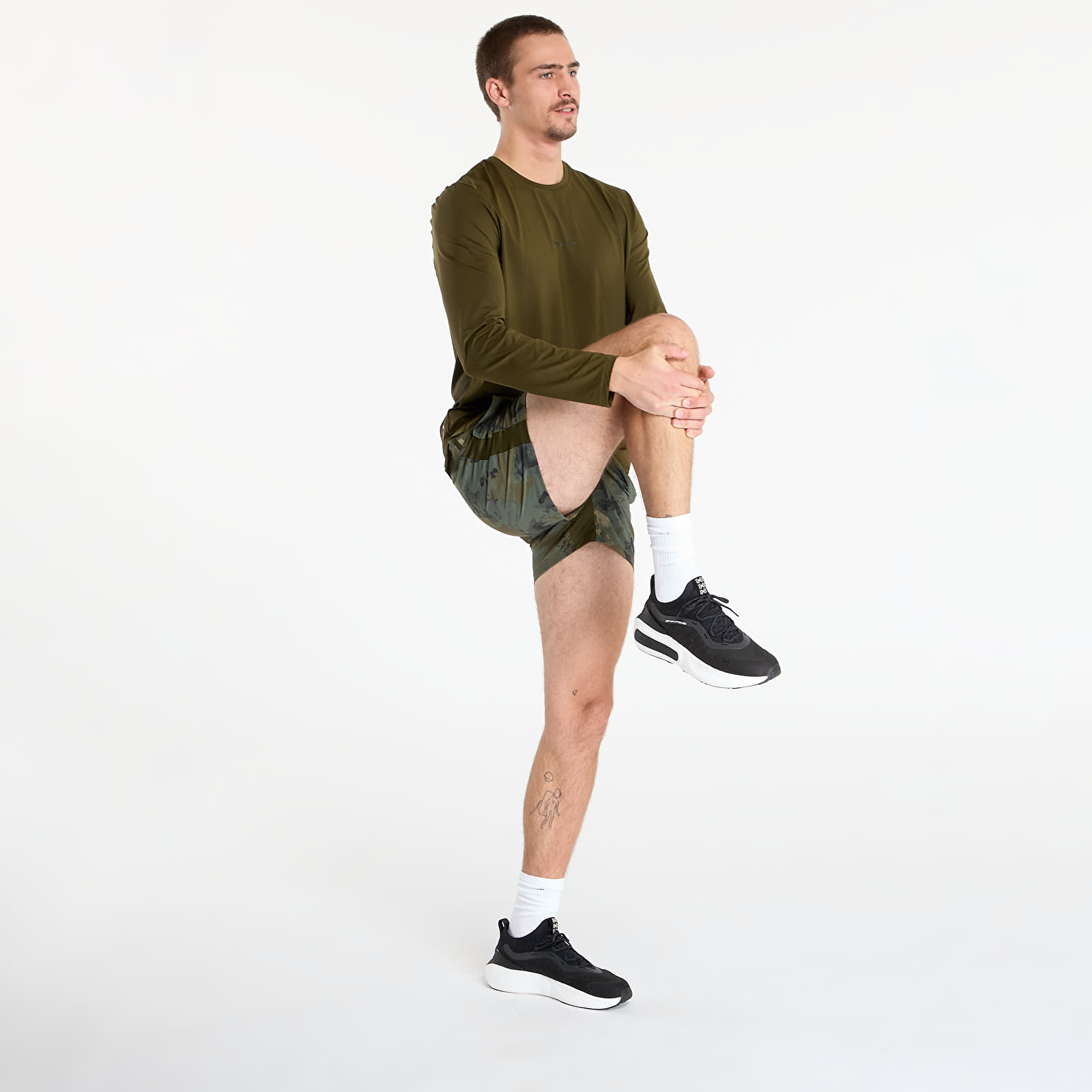 Men's shorts Under Armour Project Rock Ultimate Short Green Camo